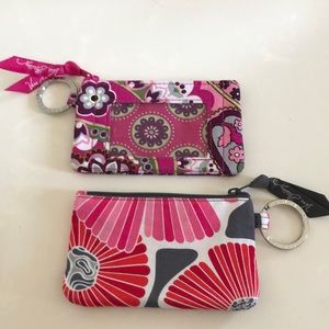 2 Vera Bradley Card holders